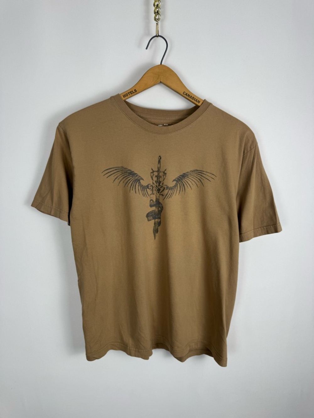 Y2K Brown R2 Graphic T-Shirt